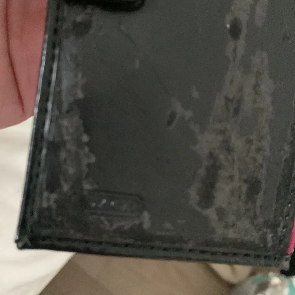 Coach Purse & Matching Wallet: Pink, Black, Grey Plaids with Hints of Glitter - Picture 15 of 16